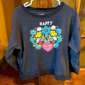 Natural Life “Happy” crew neck
